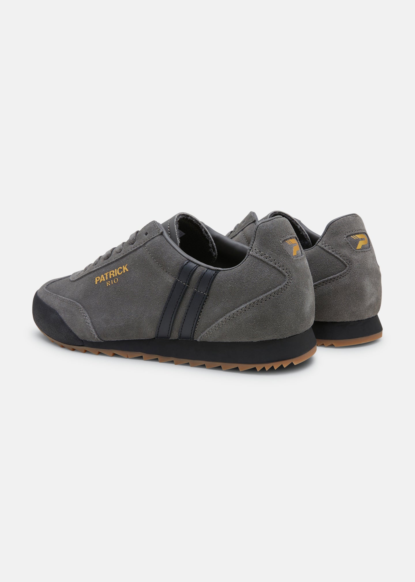 Patrick Rio Trainer - Charcoal/Black - Back