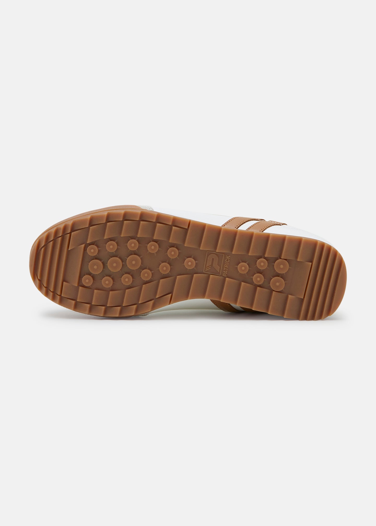 Patrick Bergan Trainer-White Tan-Sole