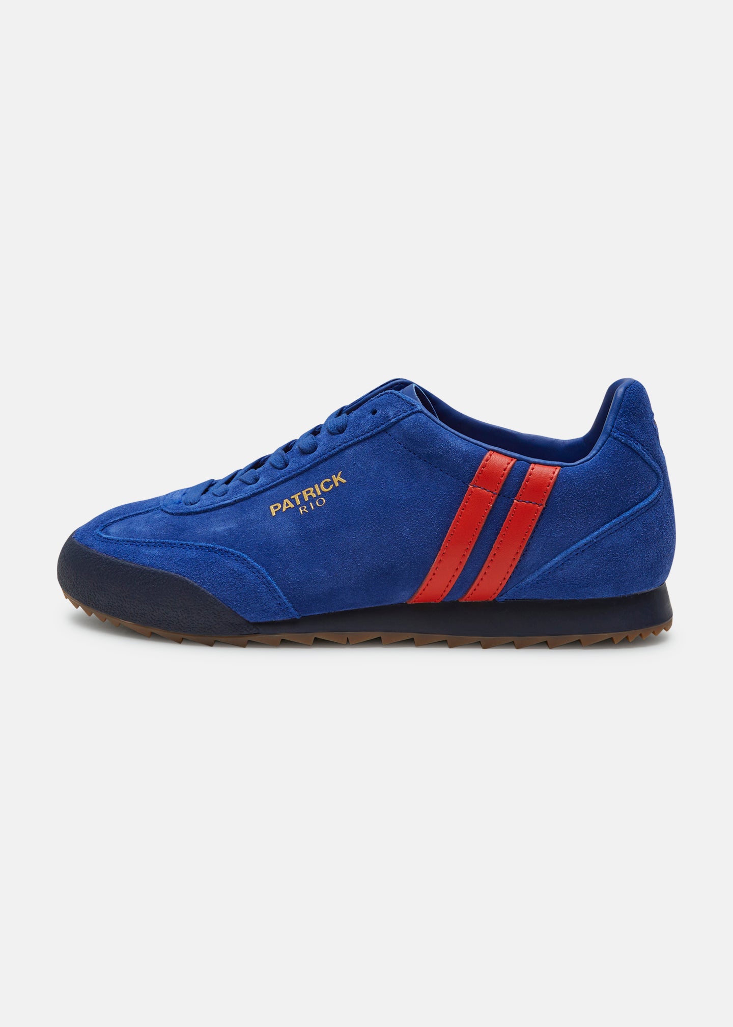 Patrick Rio Trainer - Royal Blue/Red - Side