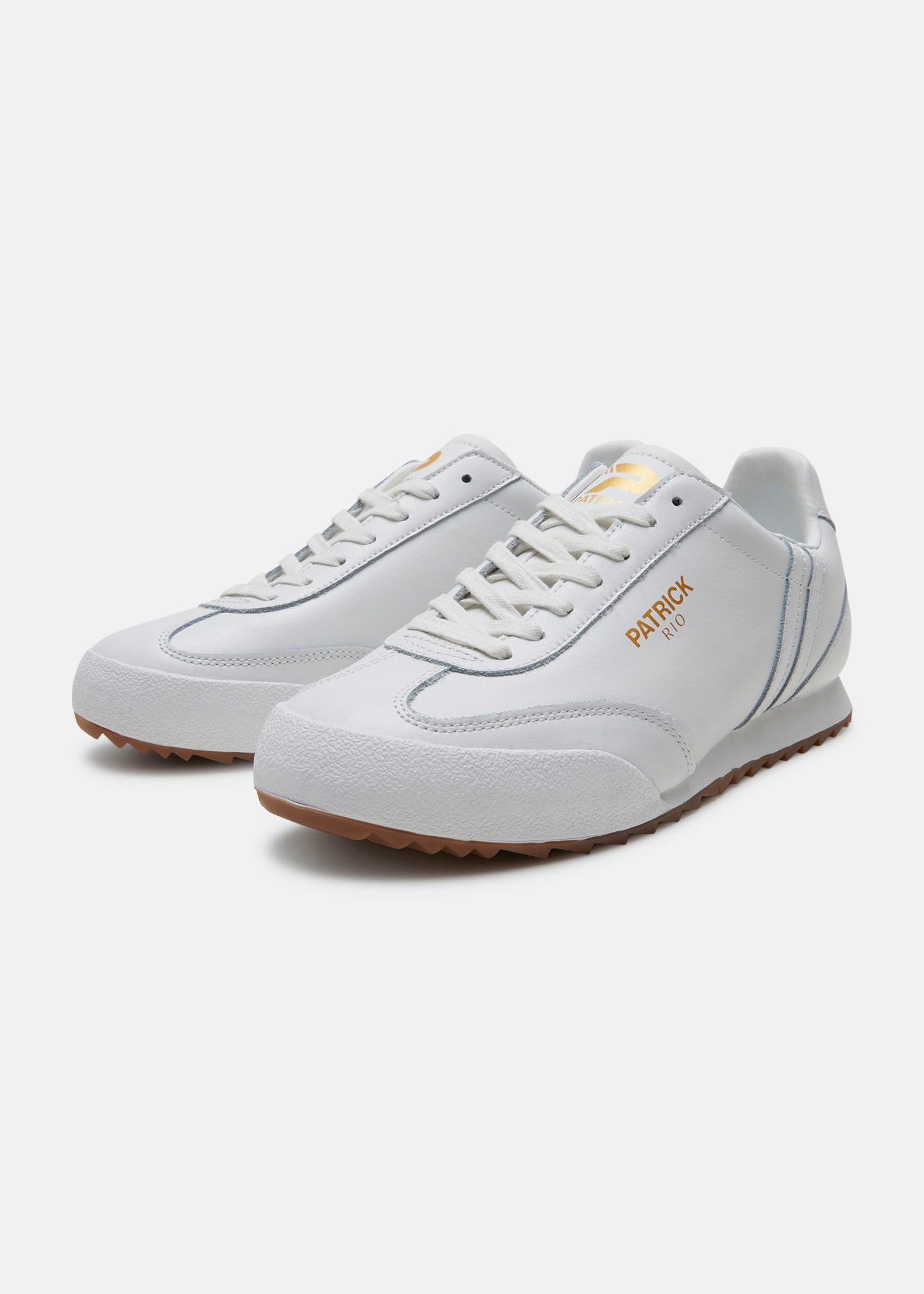 Patrick Rio Trainer - White/White - Front