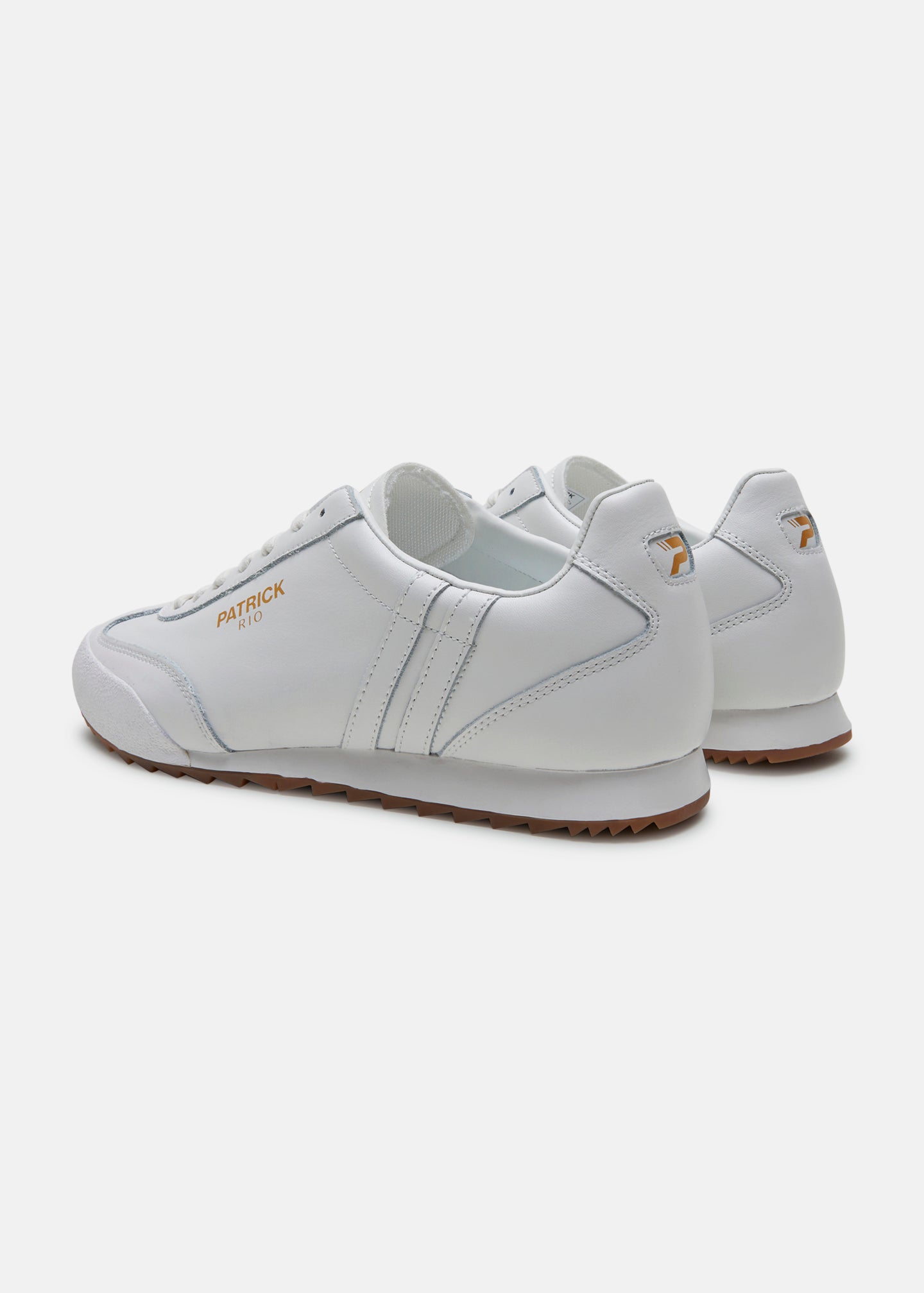 Patrick Rio Trainer - White/White - Back