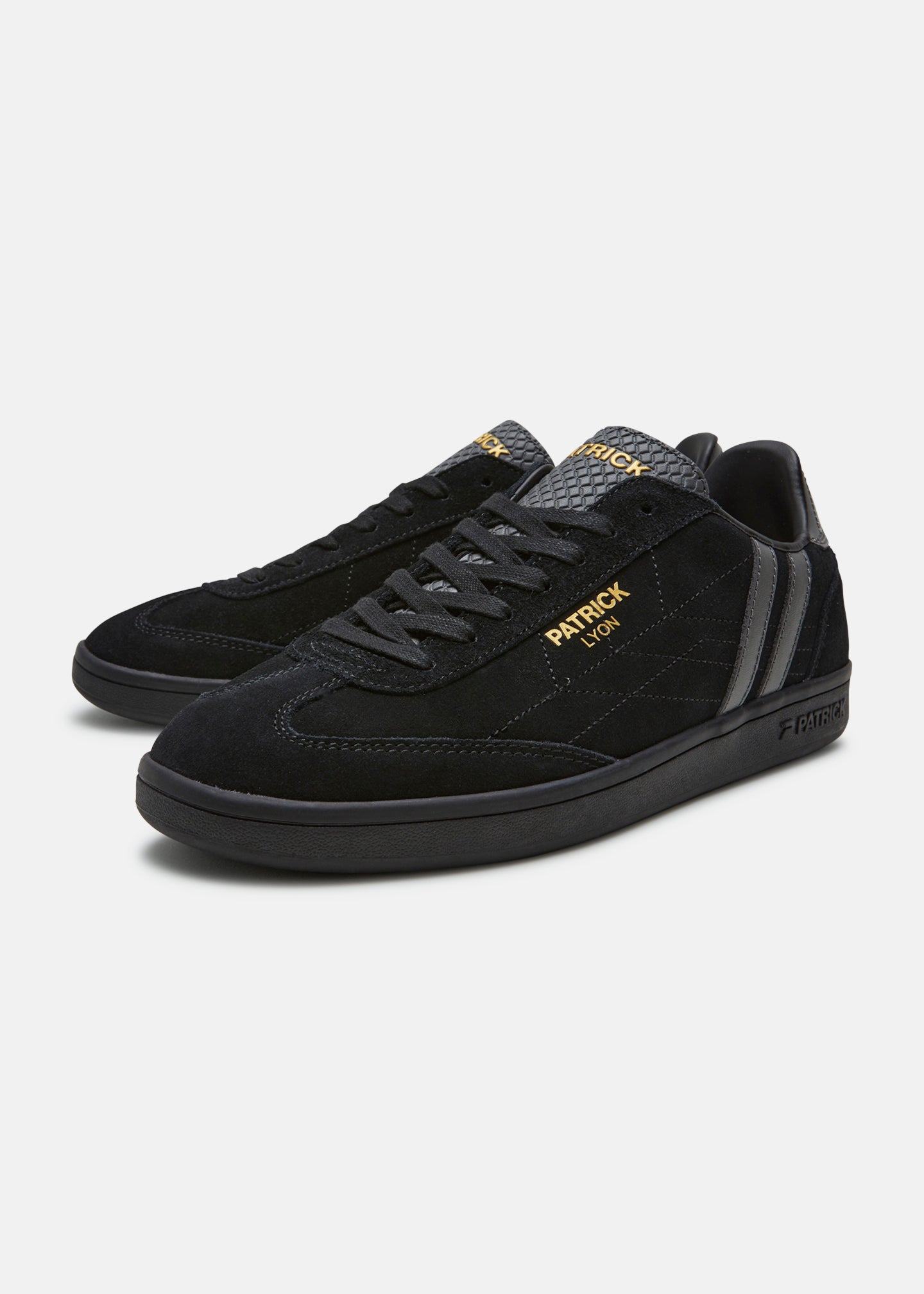 Patrick Lyon Trainer- Black/Charcoal - Front