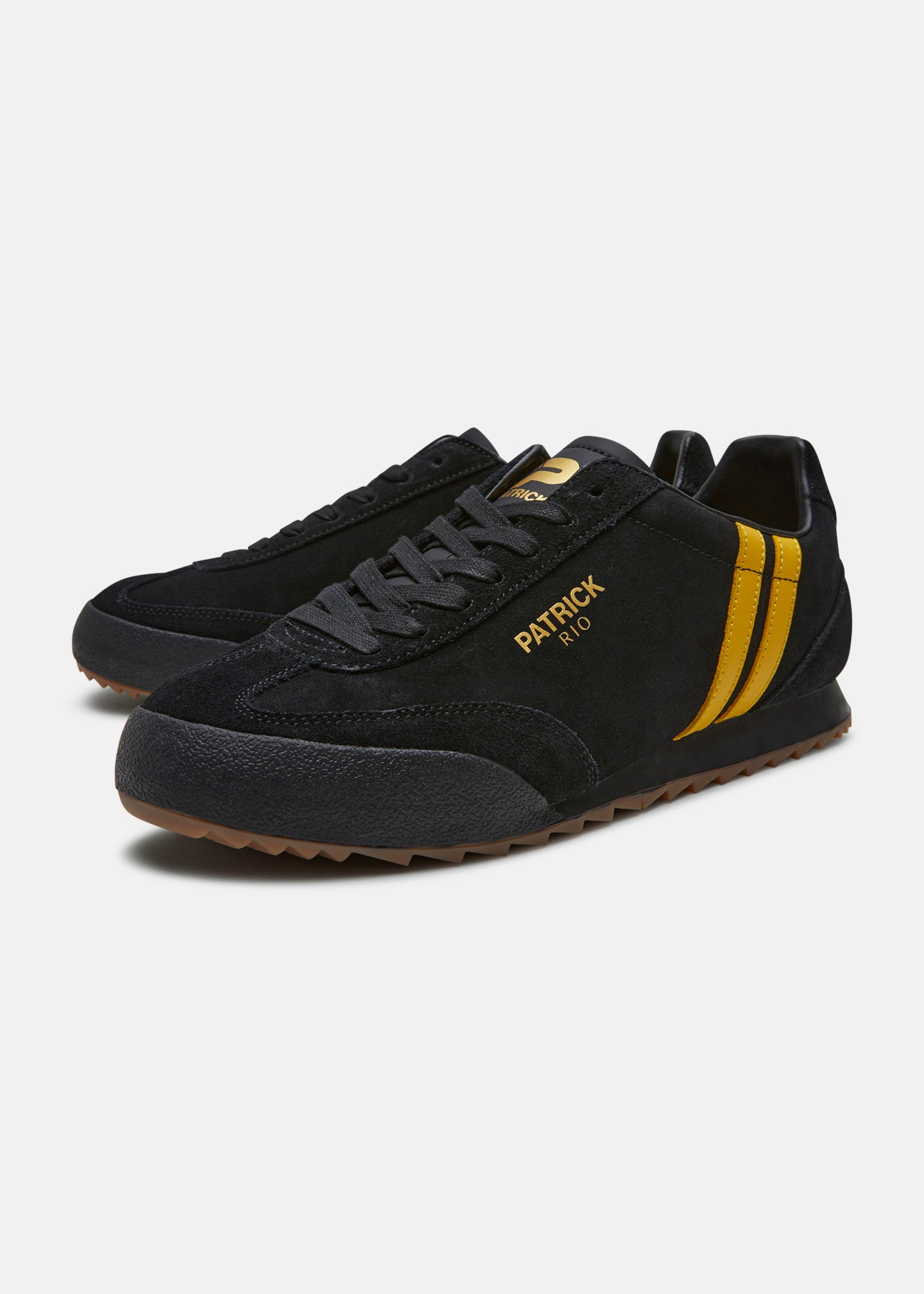 Patrick Rio Trainer - Black/Yellow - Front