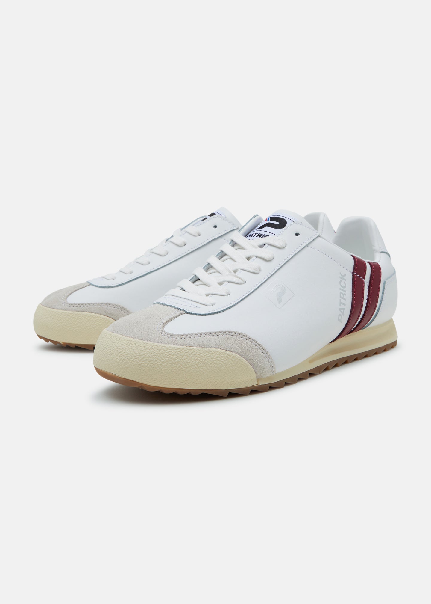 Liverpool Trainer - Off White/Burgundy