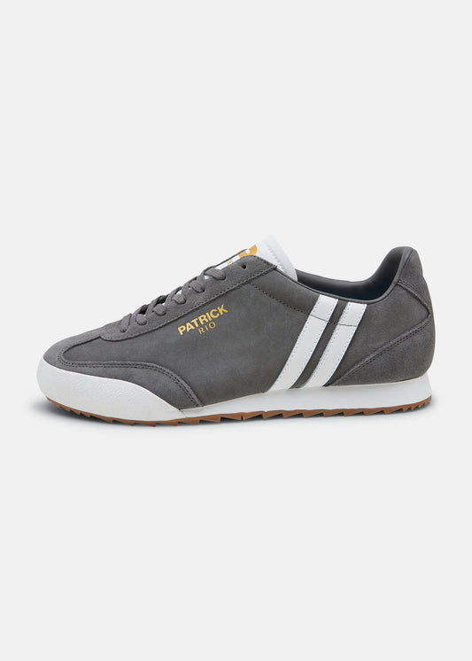 Patrick Rio Trainer - Charcoal/White - Side