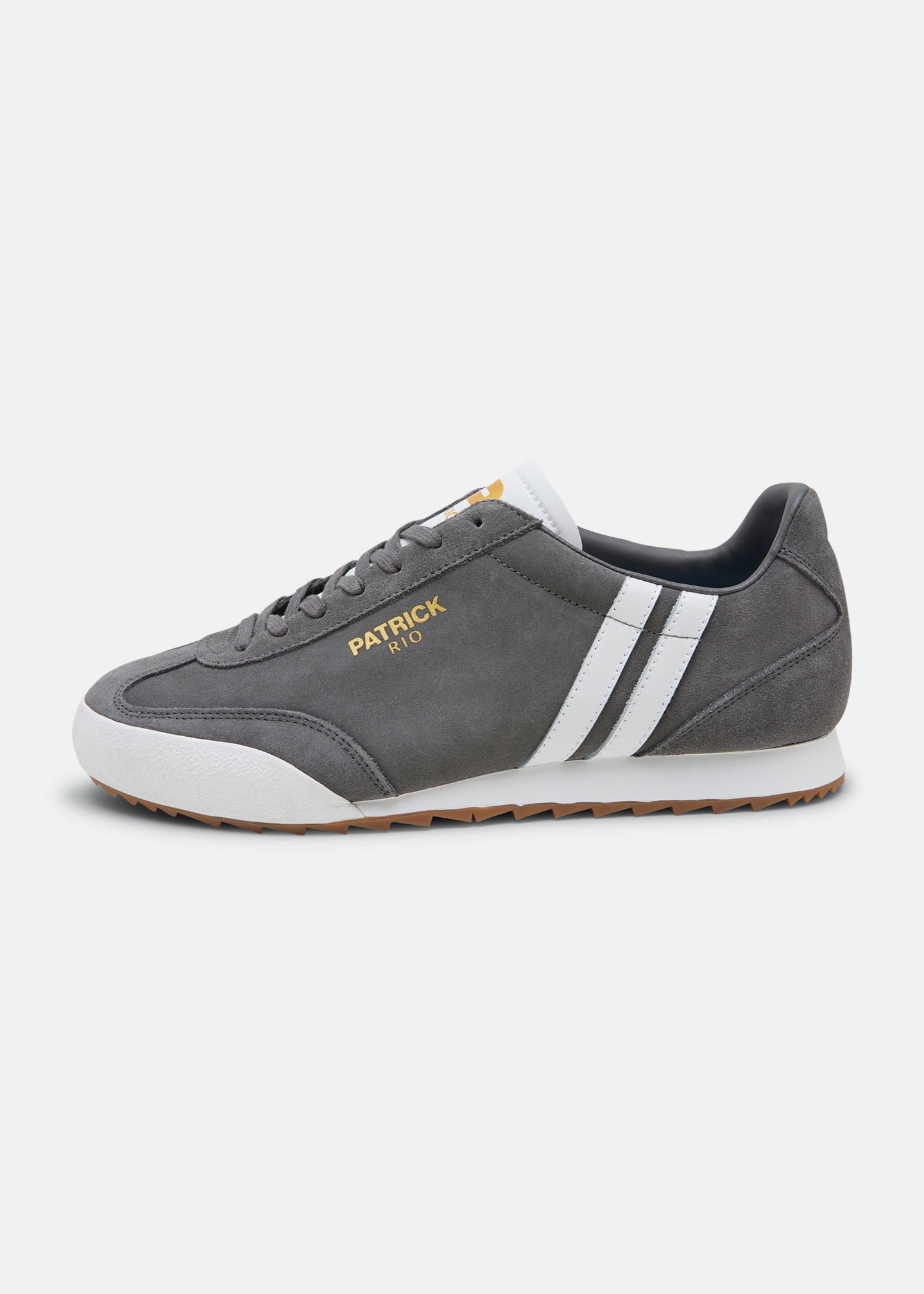 Patrick Rio Trainer - Charcoal/White - Side