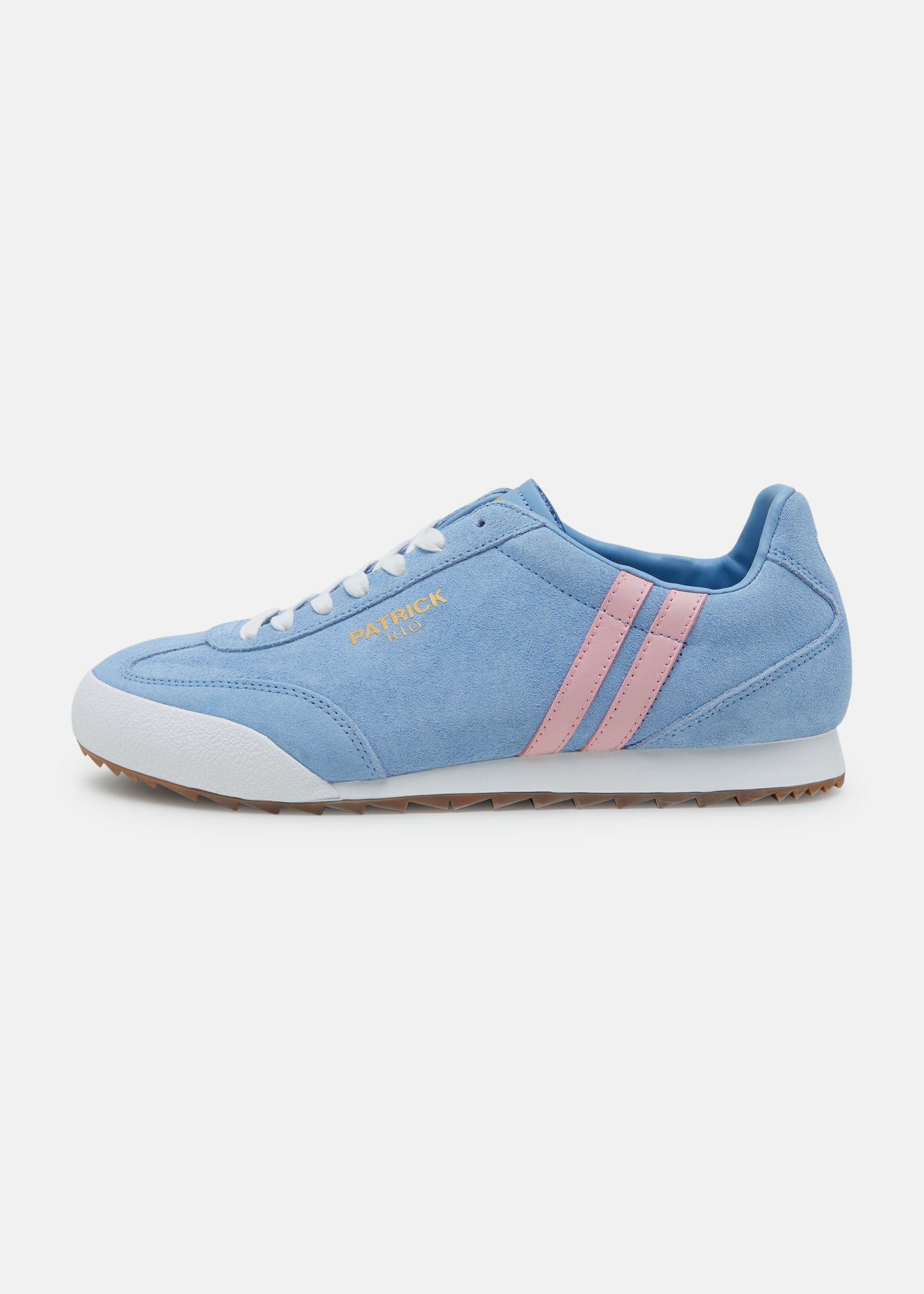 Patrick Rio Trainer - Sky Blue/Pink - Side