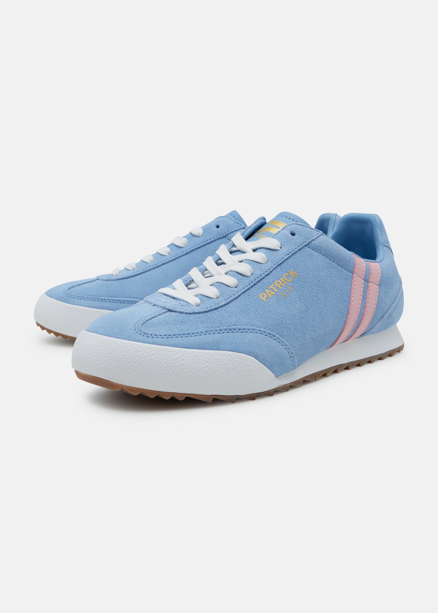 Patrick Rio Trainer - Sky Blue/Pink - Front