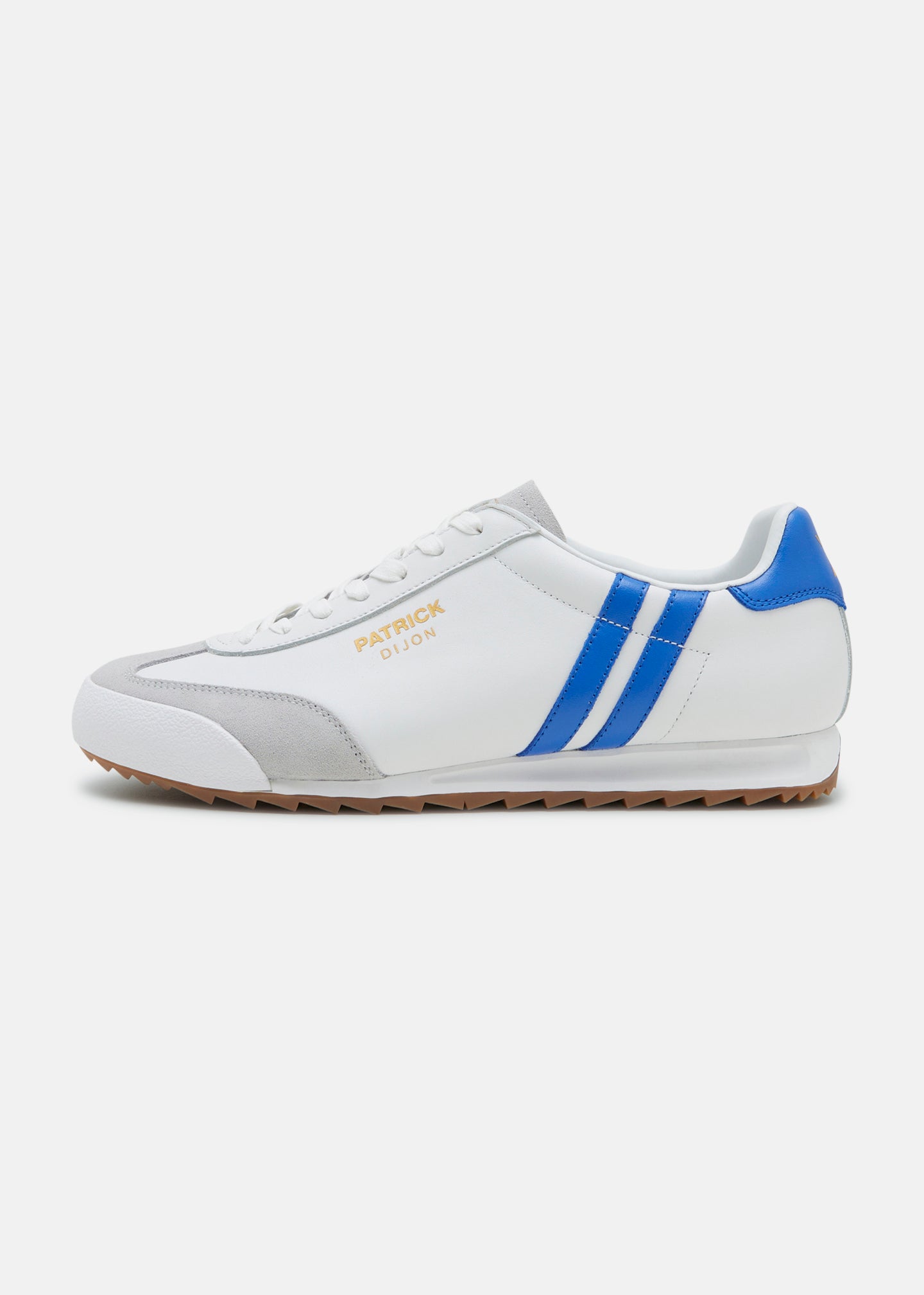 Patrick Dijon Trainer-White Royal Blue-Side