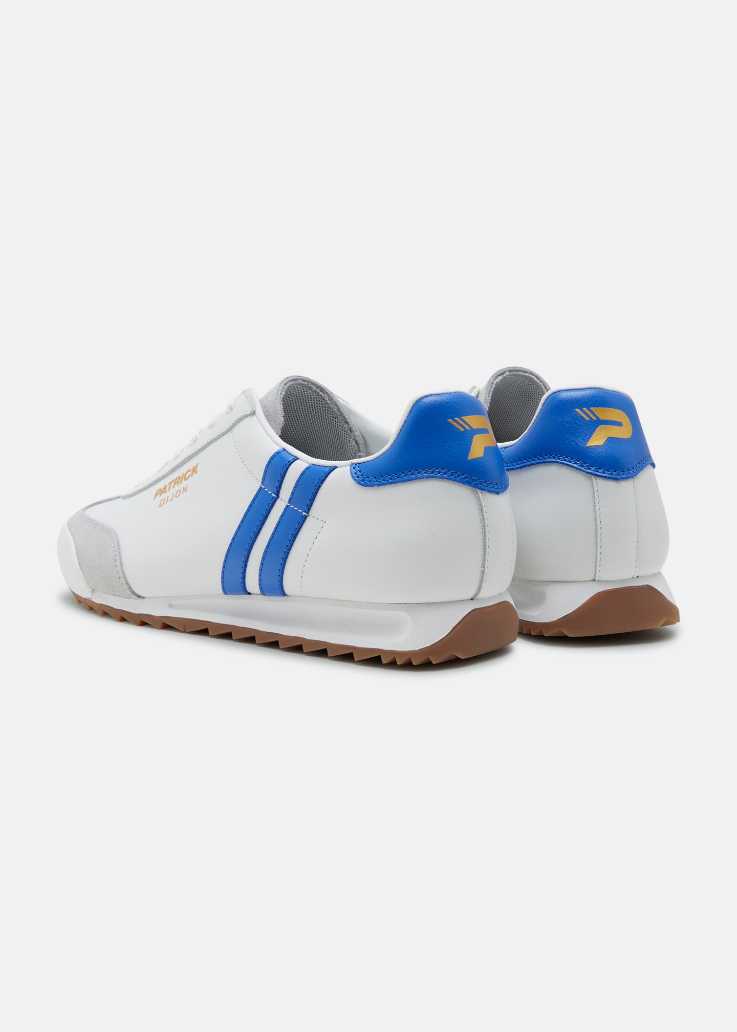 Patrick Dijon Trainer-White Royal Blue-Back