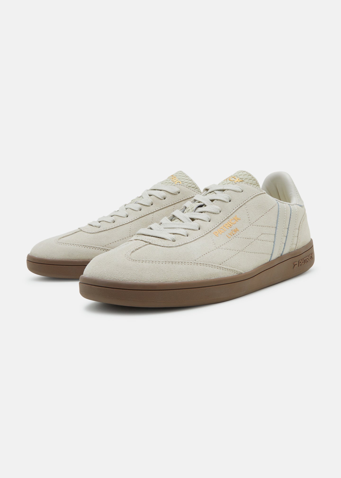 Patrick Lyon Trainer-Off White Gum-Front