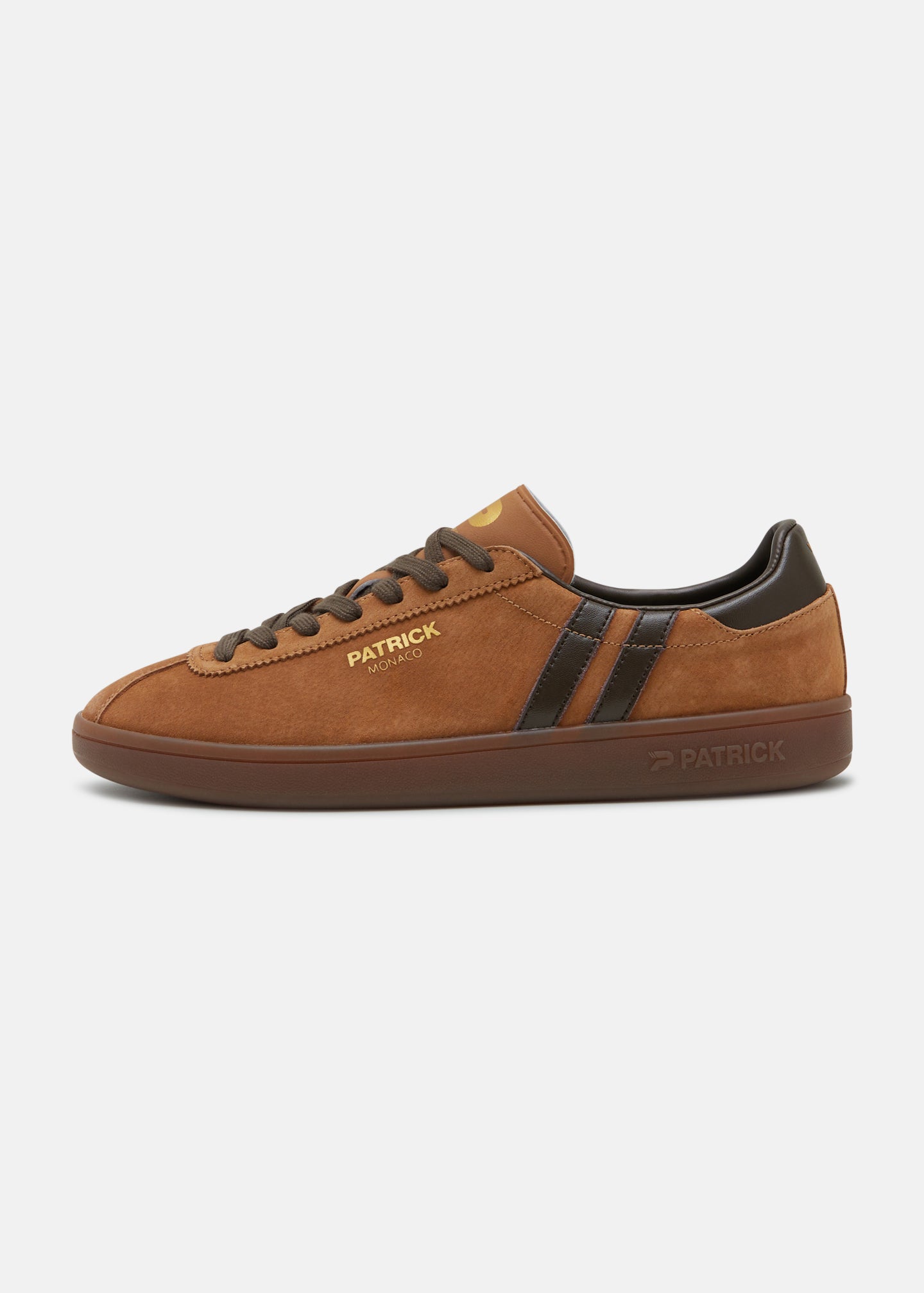 Patrick Monaco Trainer-Brown Dark Brown-Side