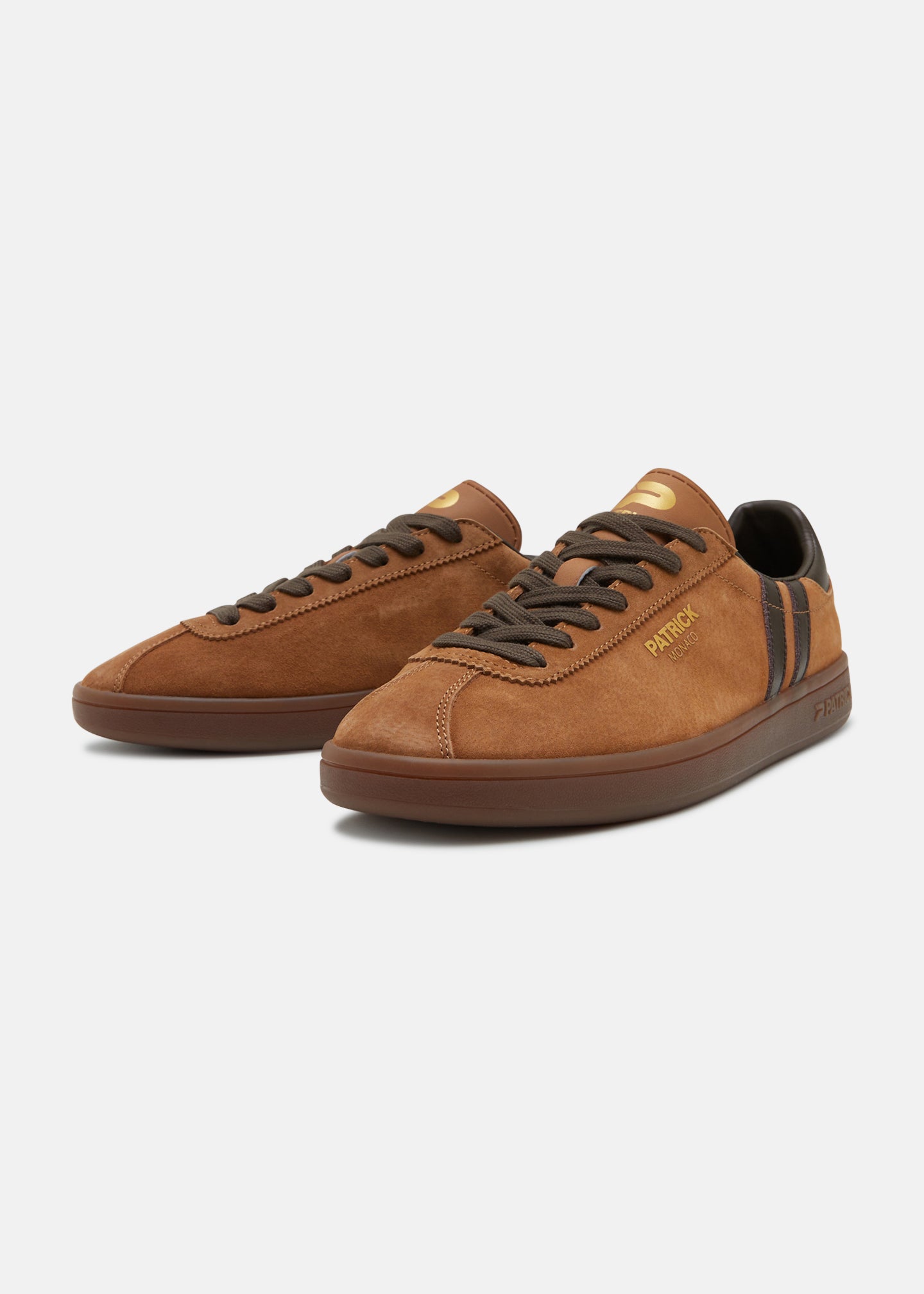 Patrick Monaco Trainer-Brown Dark Brown-Front