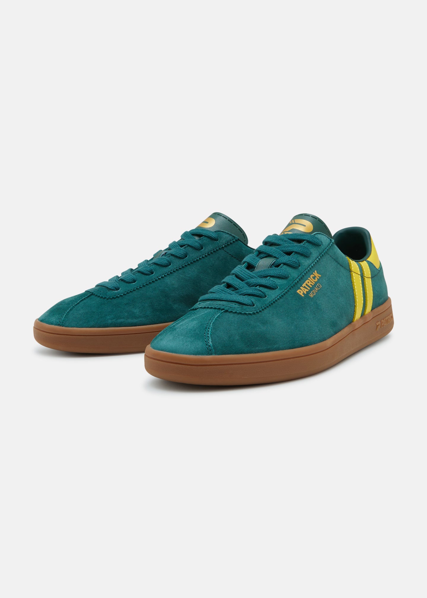 Patrick Monaco Trainer-Green Yellow-Front