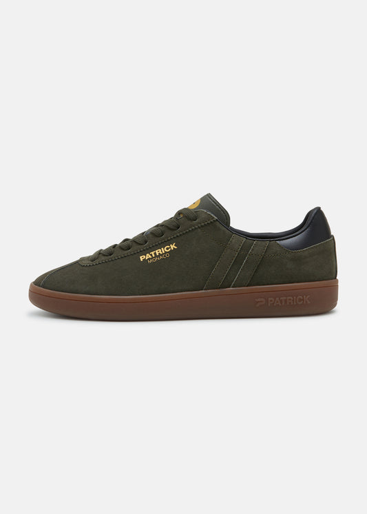 Patrick Monaco Trainer-Olive Black-Side