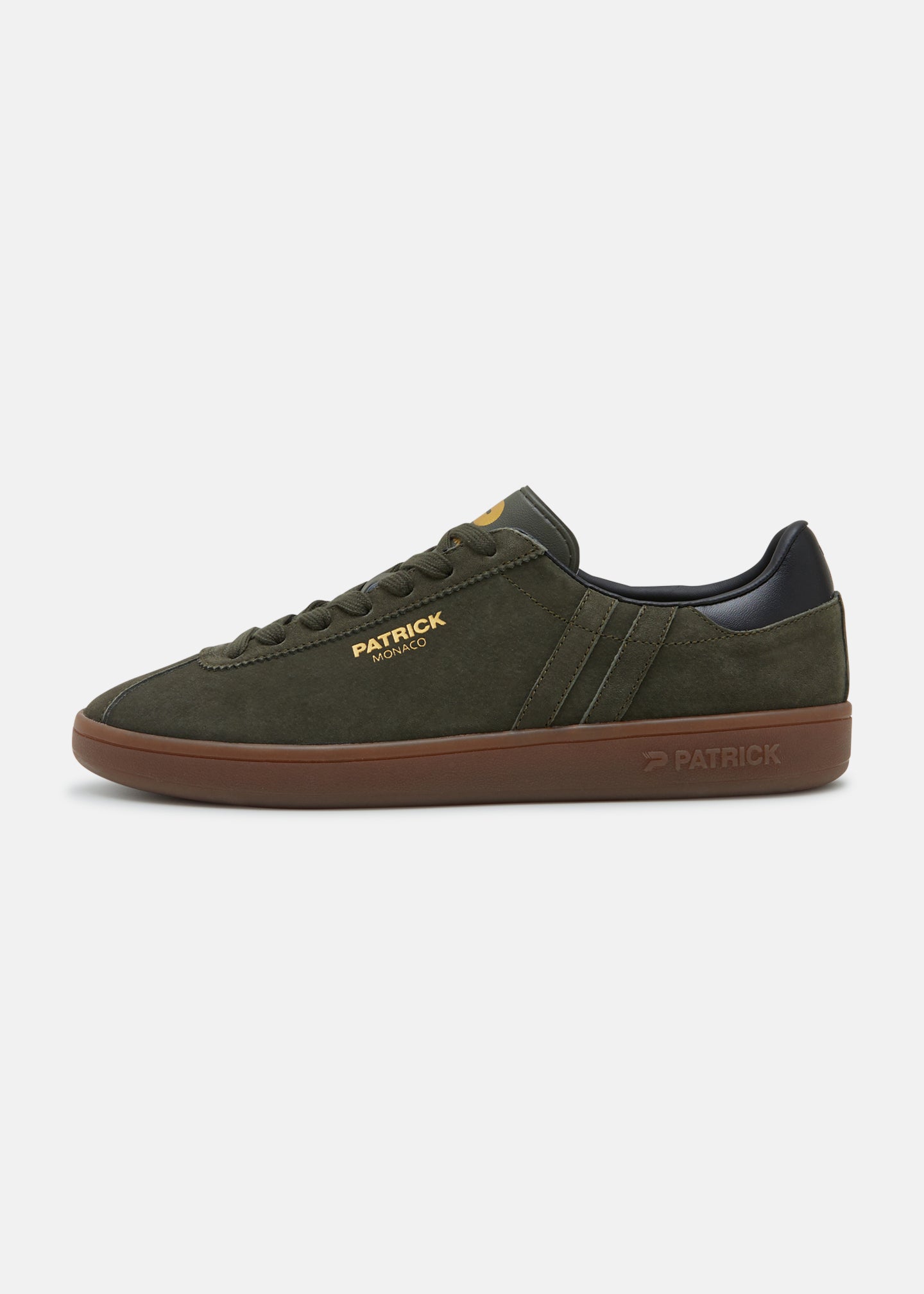 Patrick Monaco Trainer-Olive Black-Side