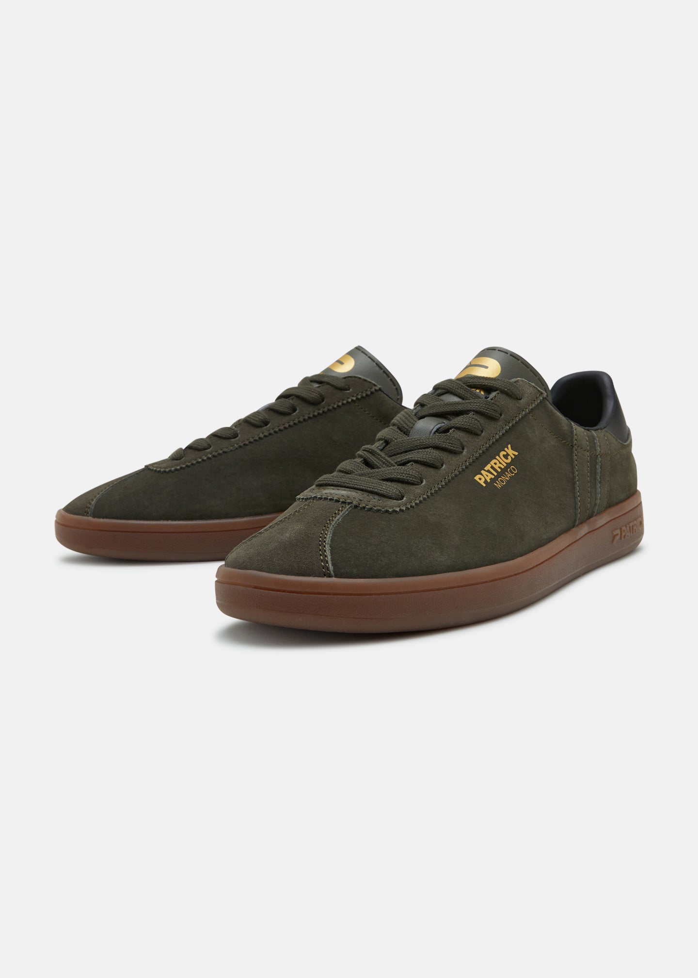 Patrick Monaco Trainer-Olive Black-Front