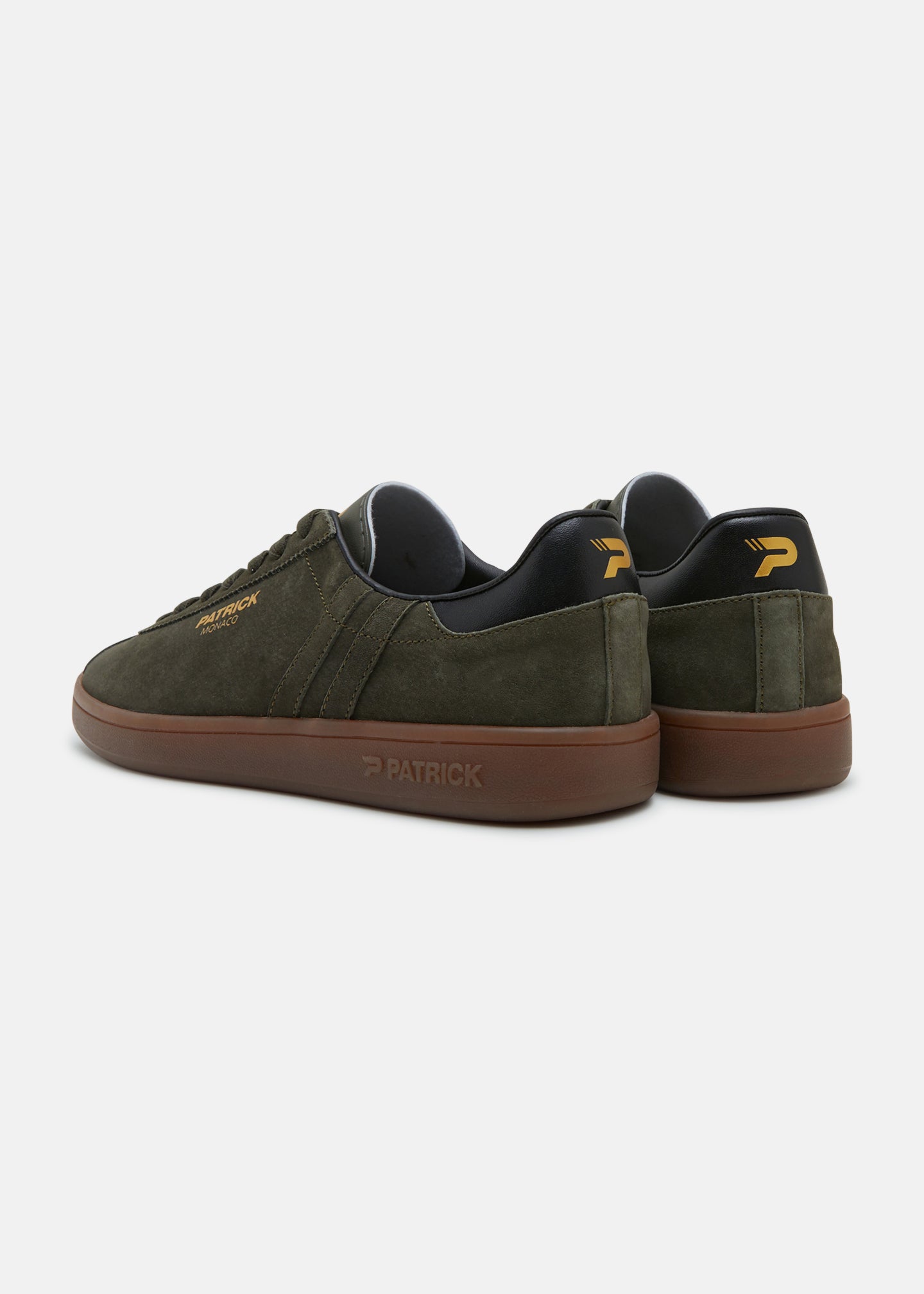 Patrick Monaco Trainer-Olive Black-Back