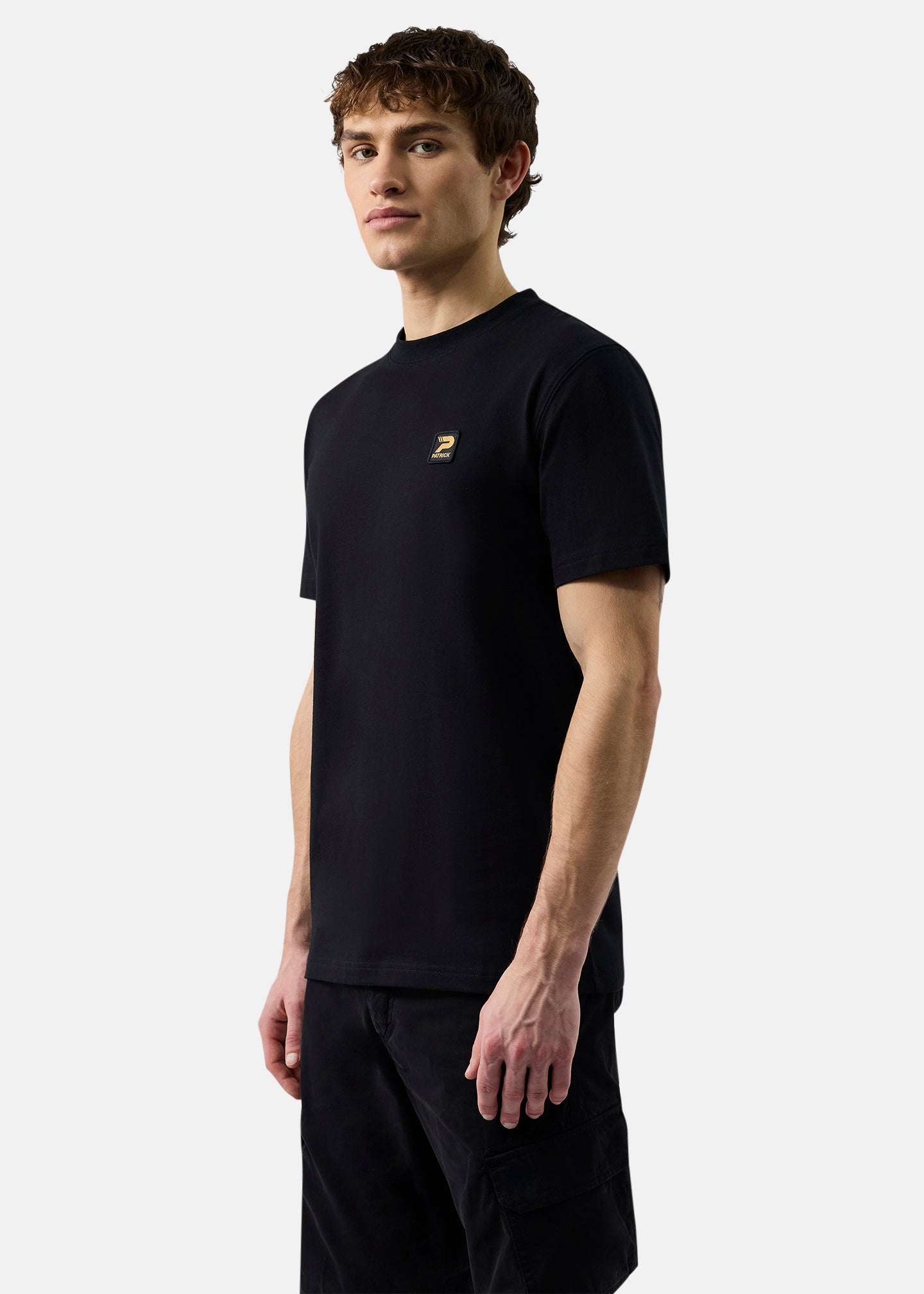 Patrick Cambell T-Shirt-Black-Front