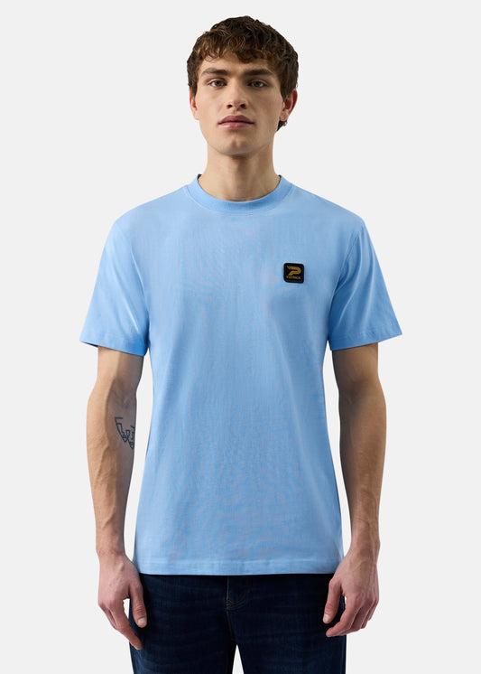 Patrick Cambell T-Shirt-Sky Blue-Front