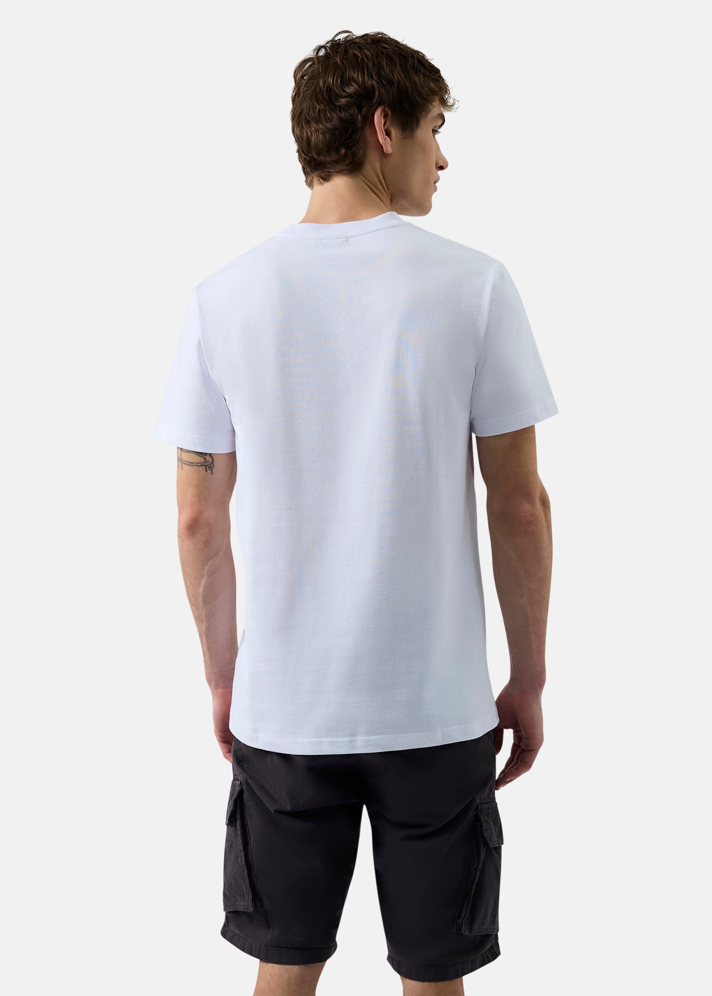 Patrick Cambell T-Shirt-White-Back