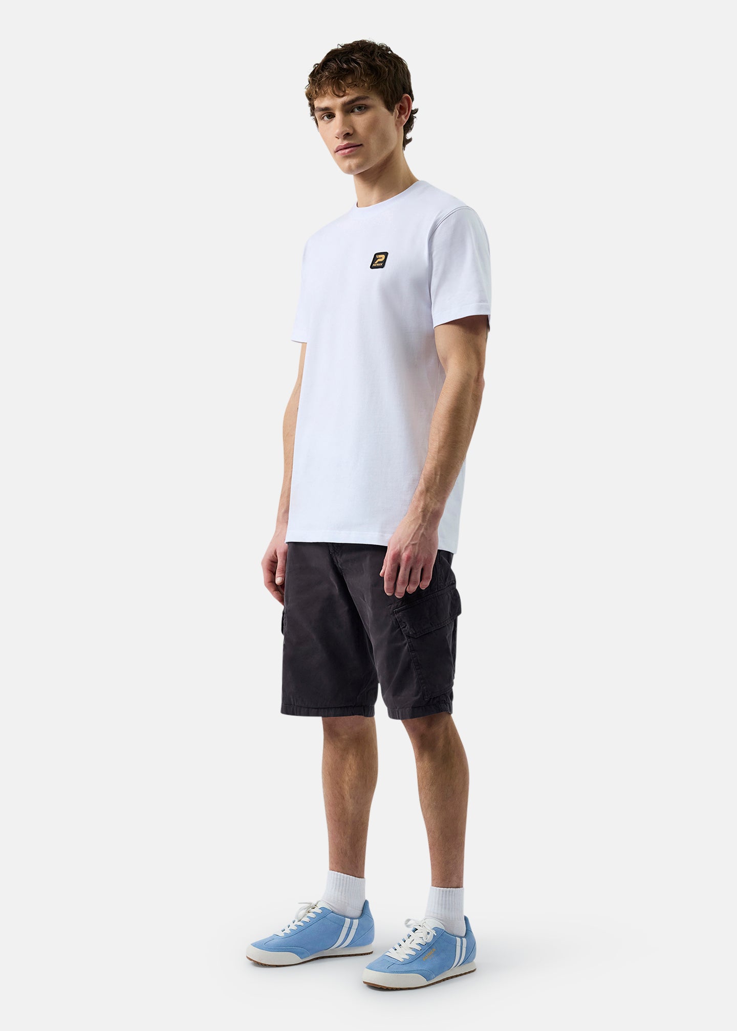 Patrick Cambell T-Shirt-White-Full Body