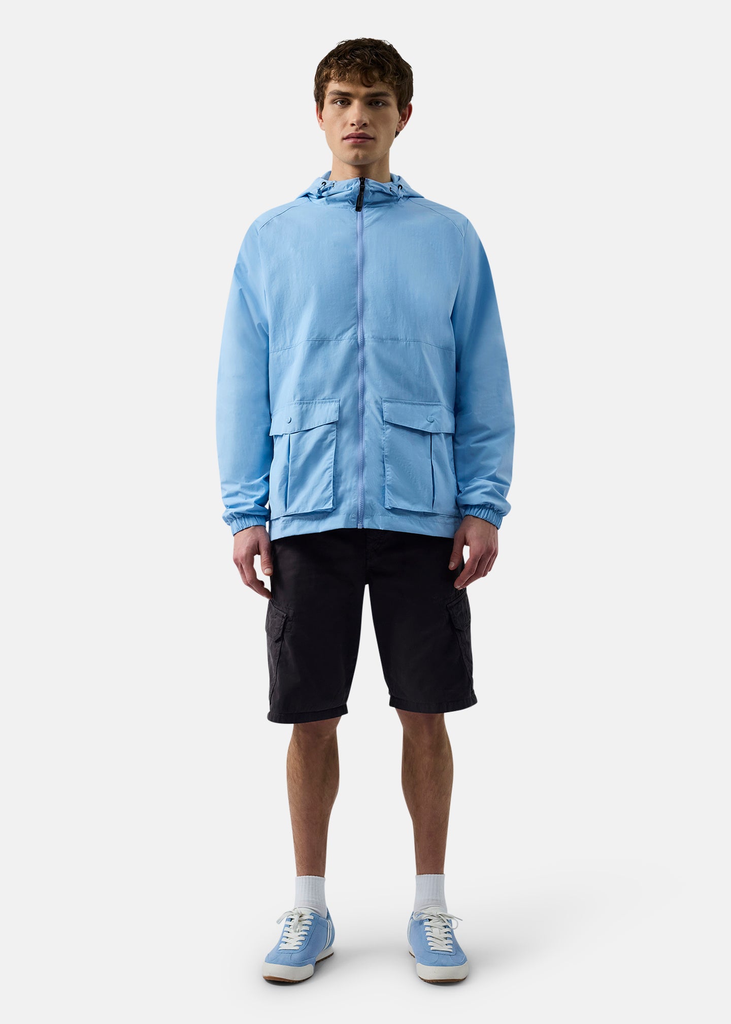 Patrick Chapman Jacket-Sky Blue-Full Body