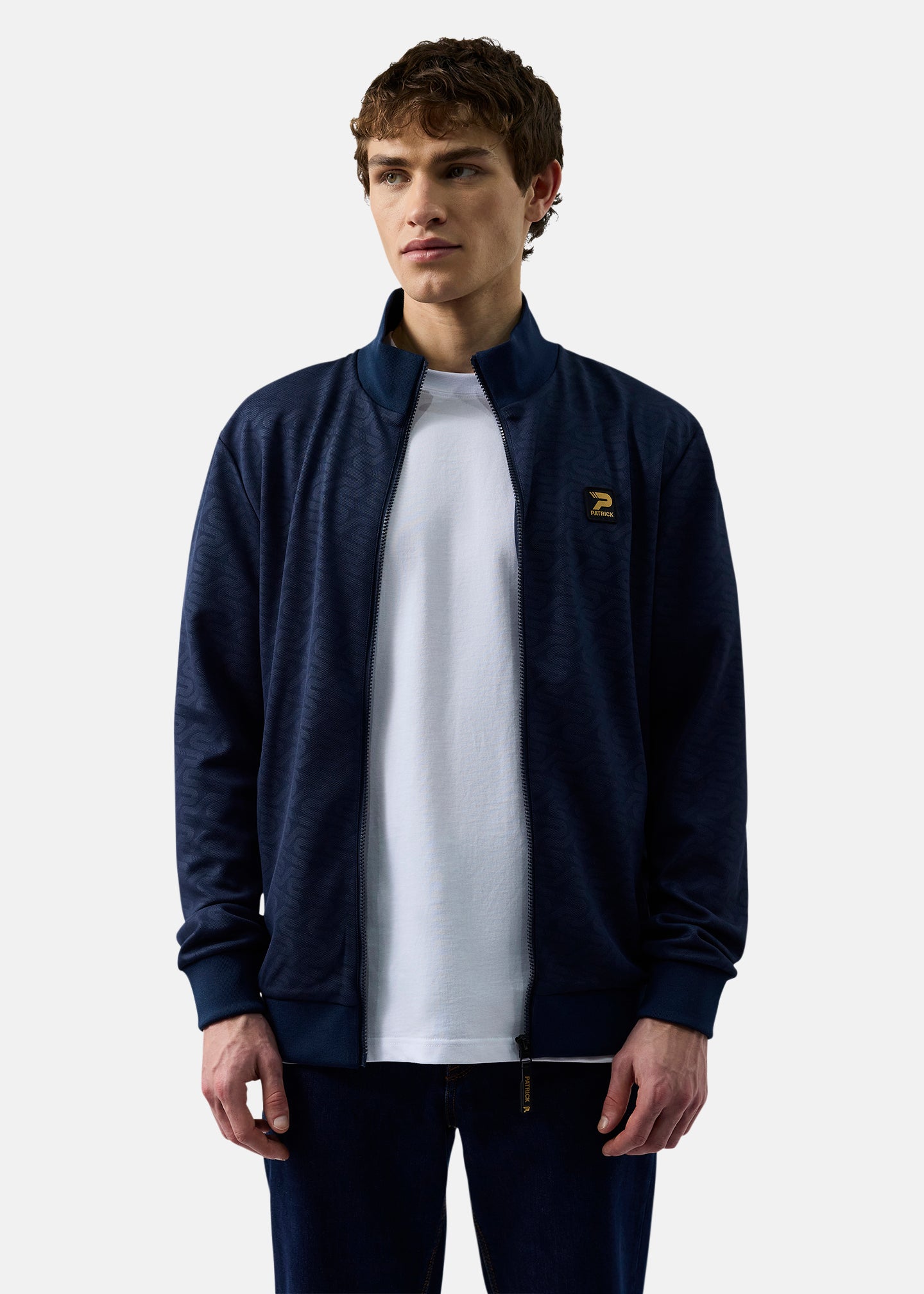 Patterson Track Top - Navy
