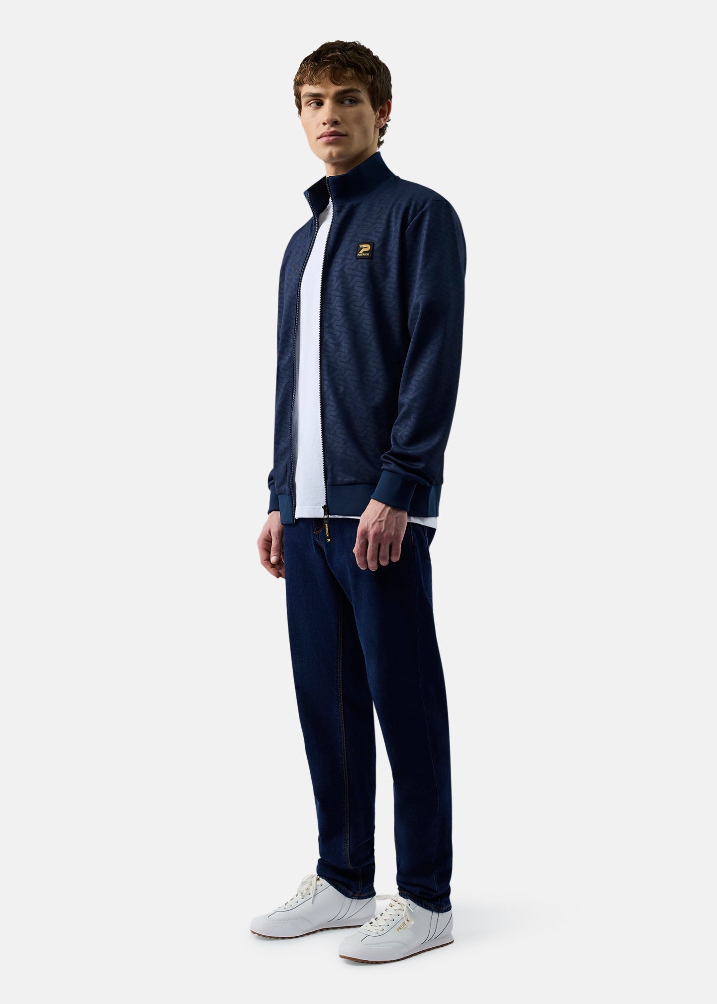 Patterson Track Top - Navy