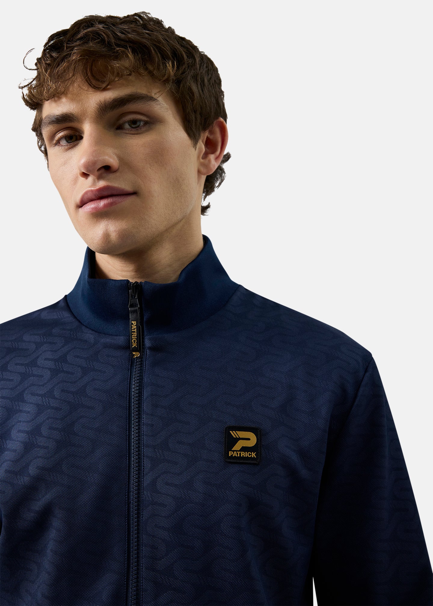 Patterson Track Top - Navy